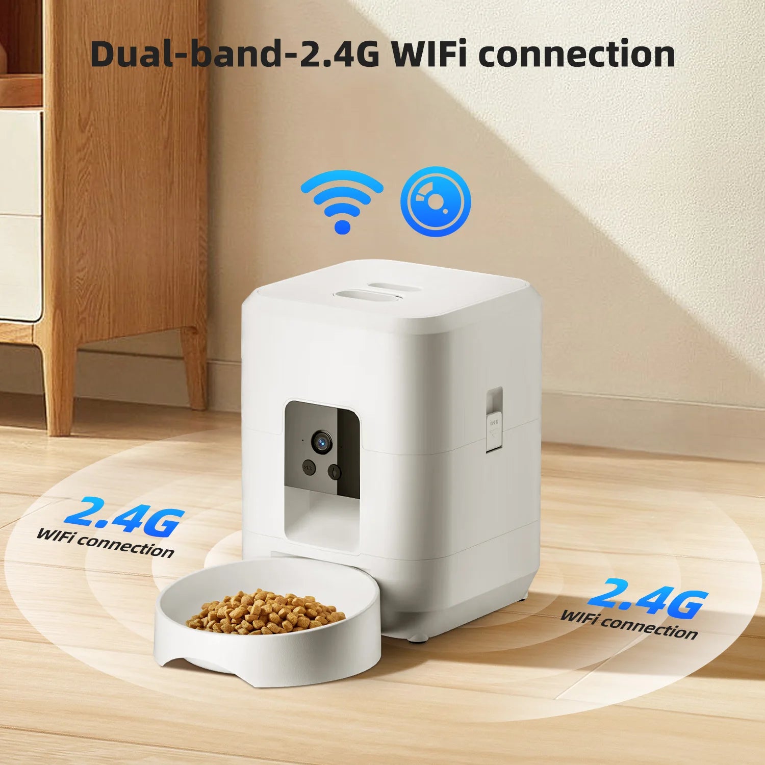 Pawora SmartFeeder — Distributeur connecté avec caméra