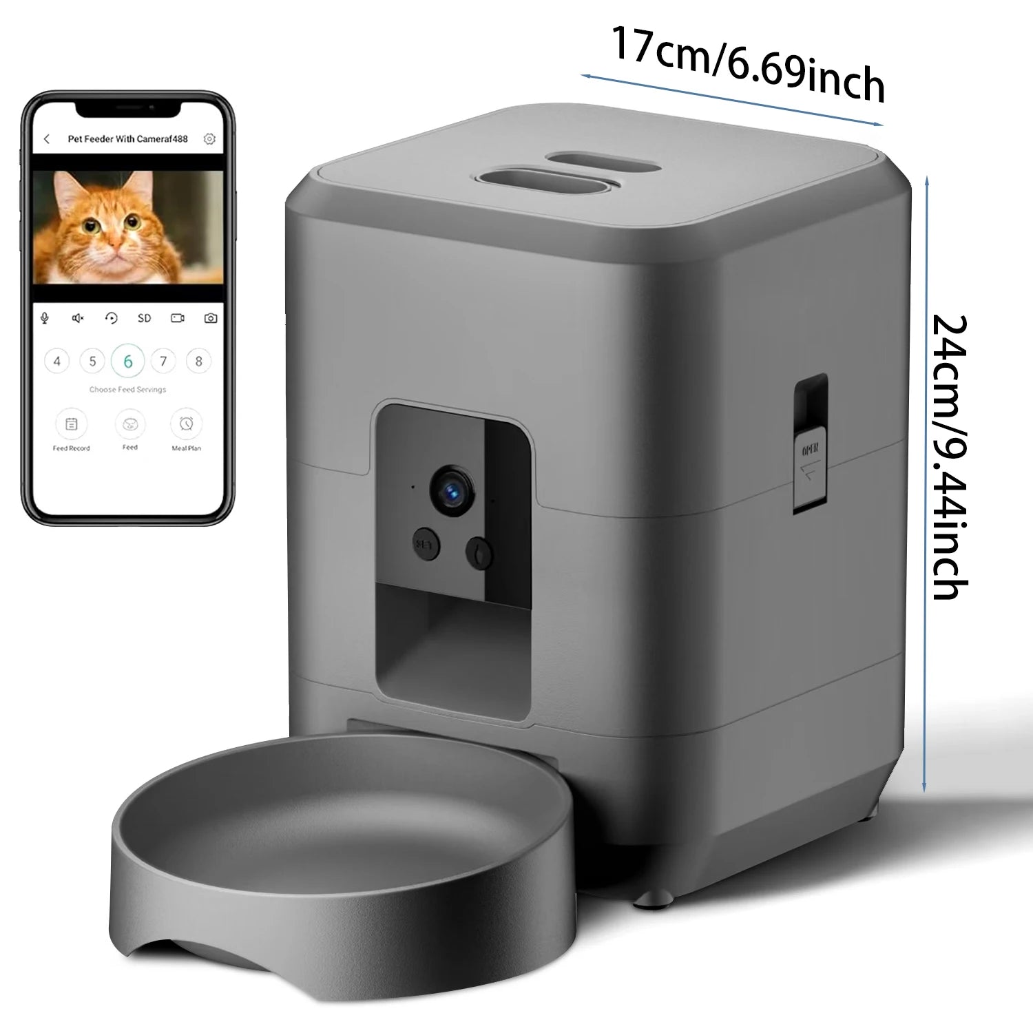 Pawora SmartFeeder — Distributeur connecté avec caméra