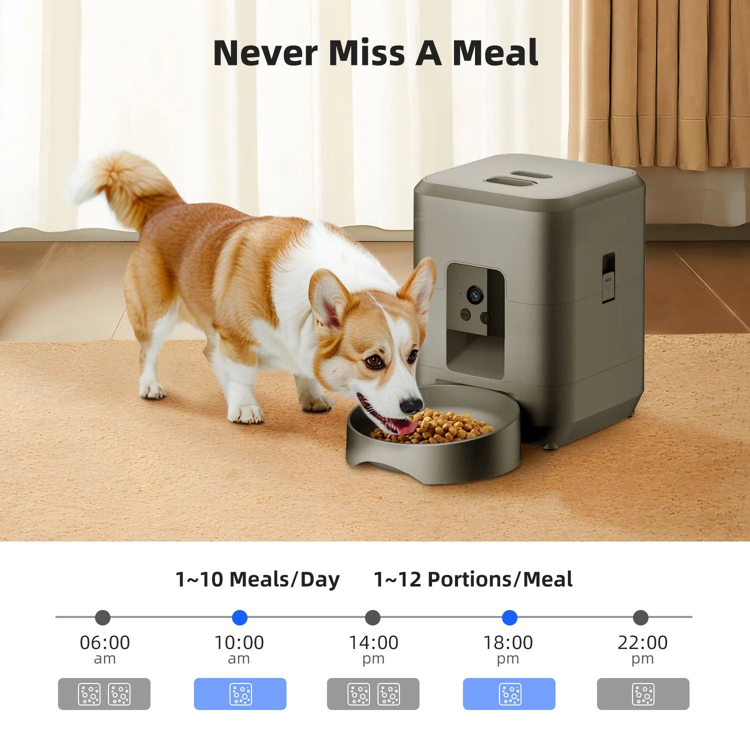 Pawora SmartFeeder — Distributeur connecté avec caméra